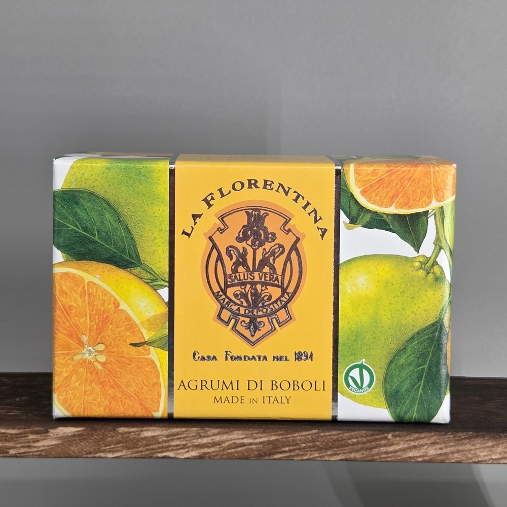 La Florentina‎ Boboli Citrus Bath Soap Unisex 10.5oz Handmade Italian Luxury NEW